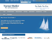 Tablet Screenshot of newsletter.turnerbutler.co.uk
